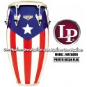 LP Matador Puerto Rican Flag Wood Congas