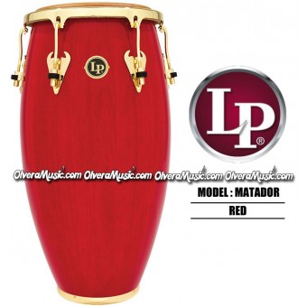 LP Matador Wood Congas - Red