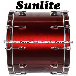 SUNLITE 18x24 Bass Drum - Wine Red