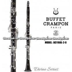 BUFFET "Divine" Clarinete Profesional de Madera - Sibemol