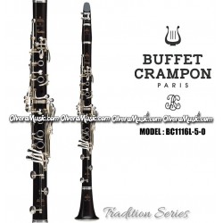 BUFFET "Tradition" Clarinete de Madera Profesional - Sibemol