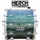Herch 24x20 Bass Drum Compass Design Chameleon/Green Color Effect 12-Lugs
