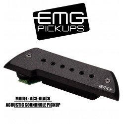 EMG Acoustic Active Soundhole Pick-Up System - Black