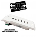 EMG Acoustic Active Soundhole Pick-Up System - White