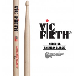 VIC FIRTH American Classic Wood Tip Drumstick - 5A