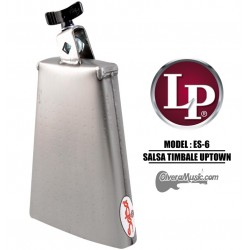 LP Salsa "Uptown" Timbale Cowbell - 7.75" Brush Steel Finish