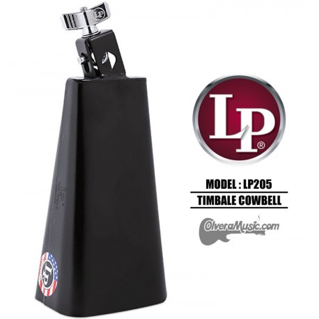 LP Timbale Cowbell Black - 8"