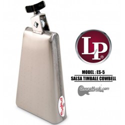 LP Salsa Timbale Cowbell - 7.5" Mountable, Brushed Steel Finish
