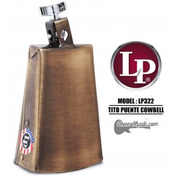 LP Tito Puente Signature Prestige Cowbell - 7.5" Antique Brass Finish