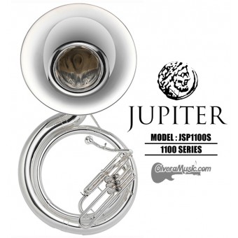 JUPITER Metal BBb Sousaphone - Silver Plate Finish