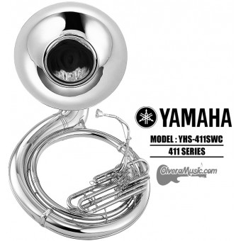 YAMAHA Metal BBb Sousaphone - Silver Plate Finish
