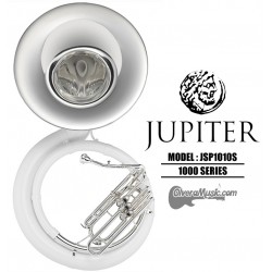 JUPITER Tuba de Fibra Campana de Metal Plateada Combinada - Sibemol