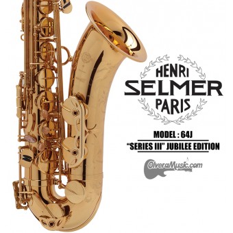 SELMER PARIS "Serie III" Edición Jubilee Saxofón Tenor Profesional 