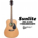 SUNLITE Full Sized Acoustic Guitar 6 String - Natural