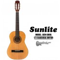 SUNLITE Guitarra Clásica 1/2" de 6 Cuerdas - Natural