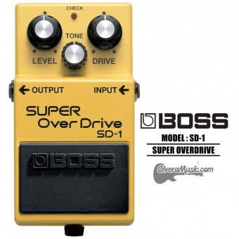 BOSS Super OverDrive - Guitar Effects Pedal