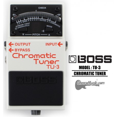 BOSS Chromatic Tuner/Power Supply Guitar Effects Pedal