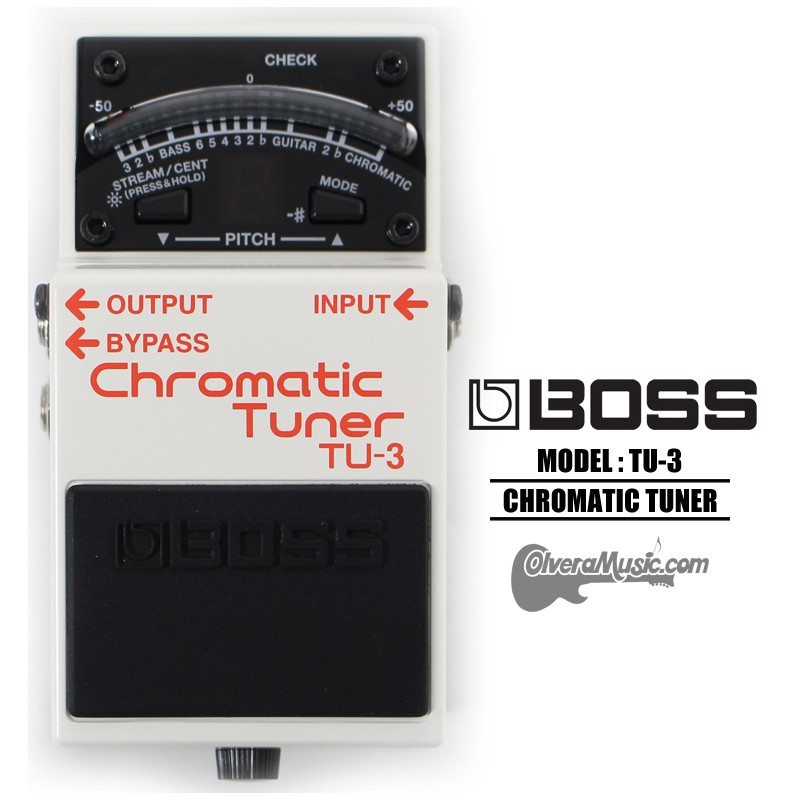 Miljøvenlig undulate Jeg accepterer det BOSS Chromatic Tuner/Power Supply Guitar Effects Pedal - Olvera Music