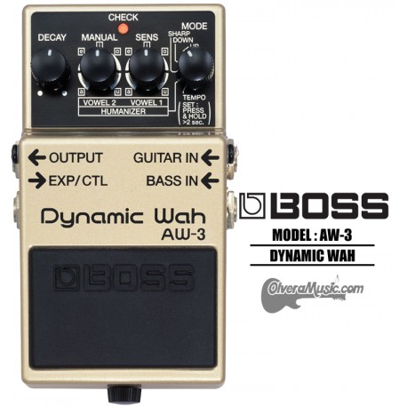 BOSS Dynamic Wah Guitar Effects Pedal