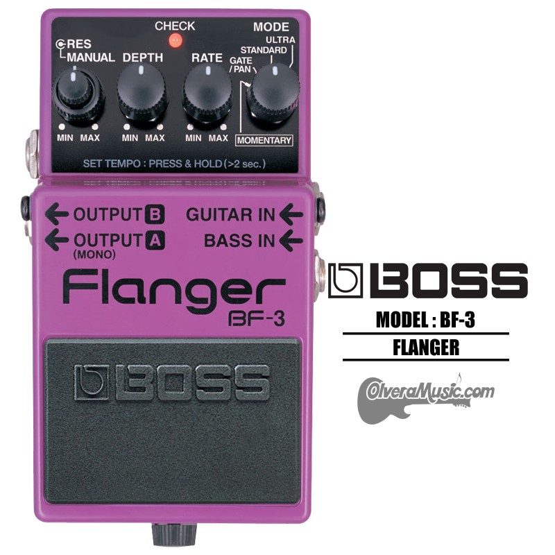 BOSS Flanger Guitar Effects - Music