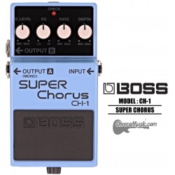 BOSS Stereo Super Chorus Pedal de Efectos p/Guitarra