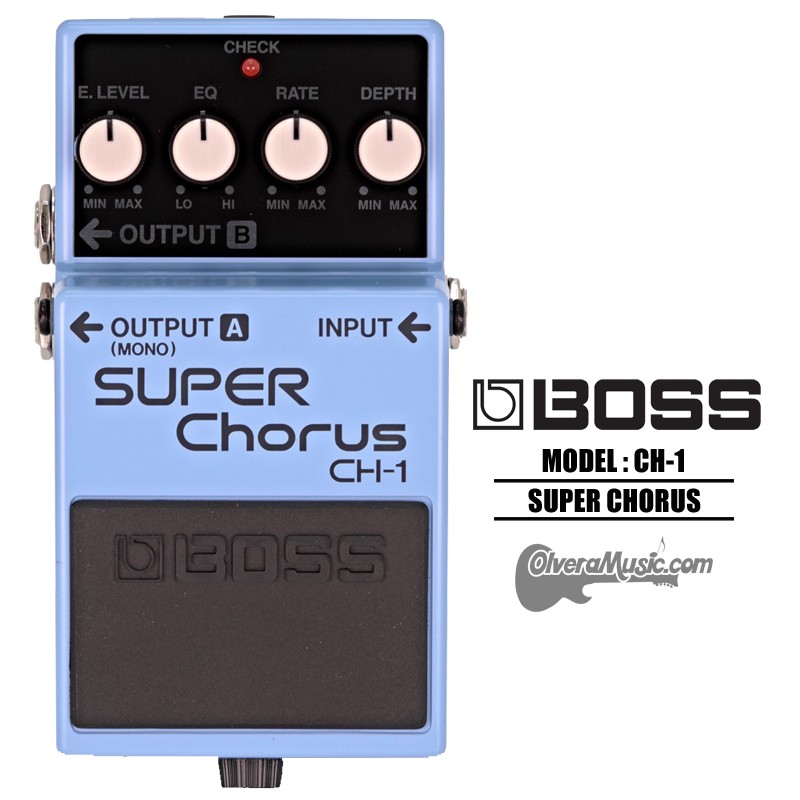 Grap Afzonderlijk Sitcom BOSS Stereo Super Chorus - Guitar Effects Pedal - Olvera Music
