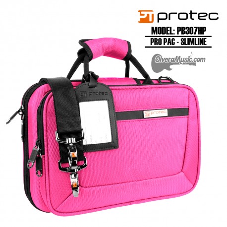 PROTEC Pro Pac Slimline Bb Clarinet Case - Hot Pink