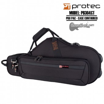 PROTEC PRO PAC Case-Contoured Algo Saxophone - Black
