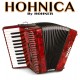 Hohnica by Hohner (1303) Piano Accordion - Pearl Red