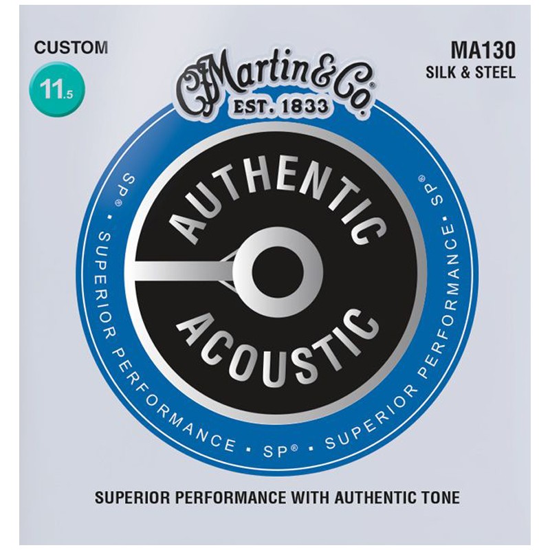 MARTIN SP Silk & Steel Authentic Acoustic Guitar Strings - Olvera Music