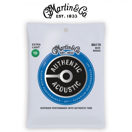 Martin (M170) Traditional X-Light Acoustic Guitar Strings