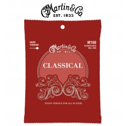 MARTIN Silver-Plated Ball-End Classical Guitar Strings - High Tension