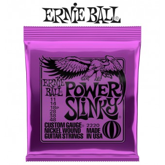 Ernie Ball (2220) Power Slinky Cuerdas Para Guitarra Electrica