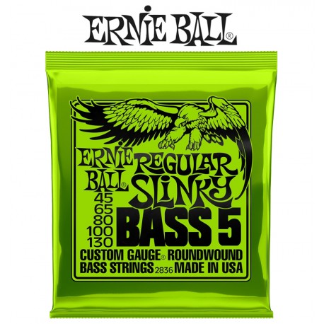 Ernie Ball (2836) Regular Slinky Bass 5-Strings