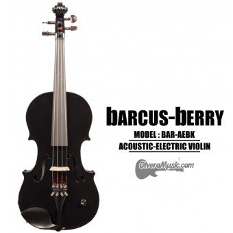 BARCUS-BERRY Serie Vibrato AE Violin Outfit - Negro