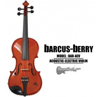 BARCUS-BERRY Vibrato AE Series Violin Outfit - Natural