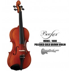 BECKER Serie 1000 Violin - Polished Gold Brown