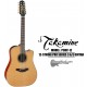 TAKAMINE Pro Series 3 Acoustic/Electric 12-String Guitar - Satin Natural