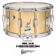 ROGERS 14x8 B7 Brass Dyna-Sonic Snare