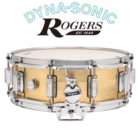 ROGERS 14"x5" B7 Brass Dyna-Sonic Snare