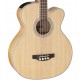 TAKAMINE 4-String Jumbo Acoustic/Electric Bass - Natural