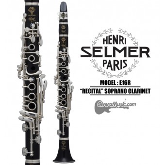 SELMER PARIS "Recital" Professional Wood Eb Soprano Clarinet