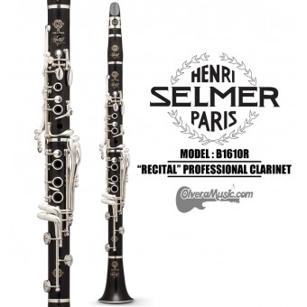 SELMER PARIS "Recital" Professional Wood Bb Clarinet