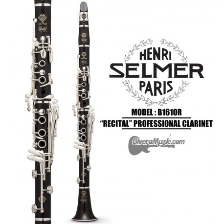 SELMER PARIS "Recital" Clarinete de Madera Profesional - Sibemol