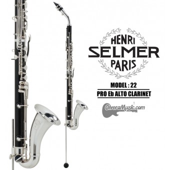 SELMER PARIS Professional Eb Alto Clarinet & F Basset Horn