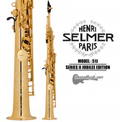 SELMER PARIS "Serie II" Edicion Jubilee Saxofón Soprano Profesional - Sibemol