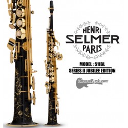 SELMER PARIS "Series II" Jubilee Edition Professional Bb Soprano - Black Lacquer