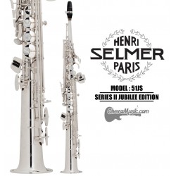 SELMER PARIS "Series II" Jubilee Edition Professional Bb Soprano - Silver Plated