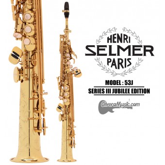SELMER PARIS "Serie III" Edicion Jubilee Saxofón Soprano Profesional - Si bemol