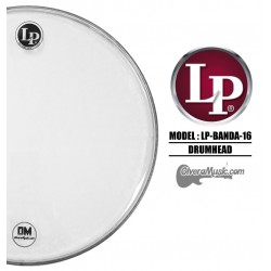 LP Double-Ply Clear Timbale Head 16" - LP Banda
